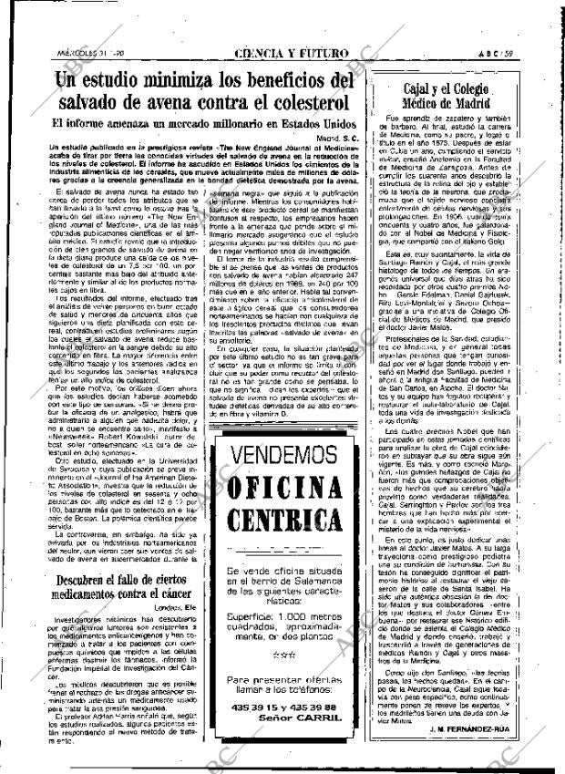 ABC MADRID 31-01-1990 página 59