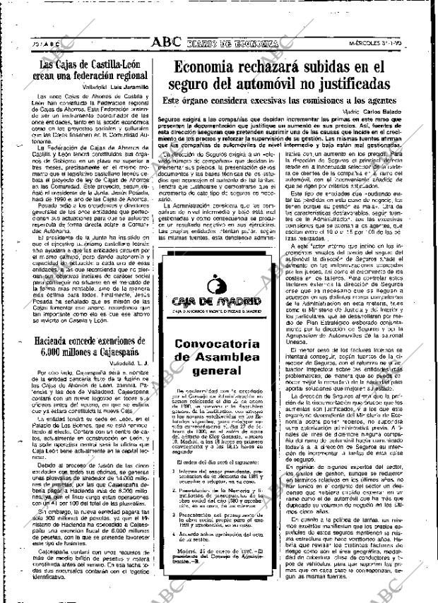 ABC MADRID 31-01-1990 página 70