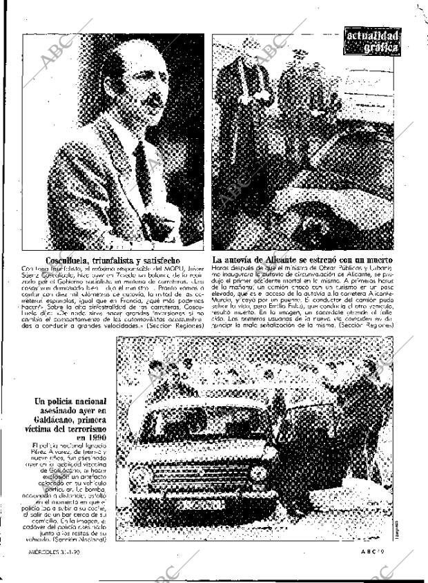 ABC MADRID 31-01-1990 página 9