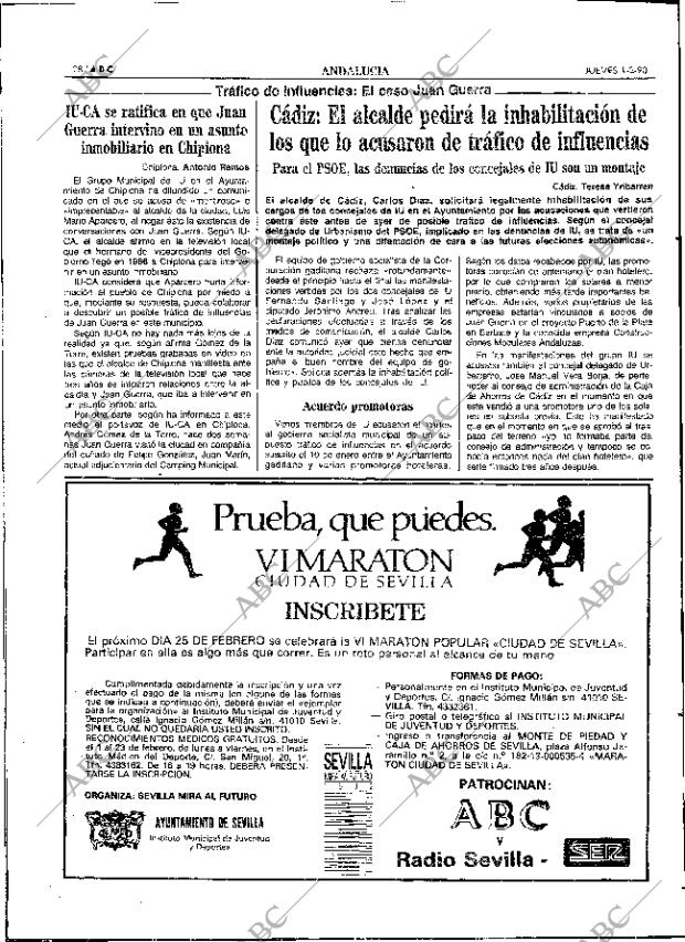 ABC SEVILLA 01-02-1990 página 28