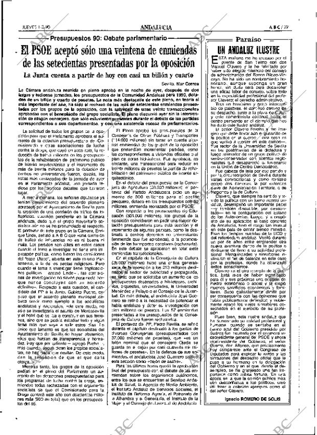 ABC SEVILLA 01-02-1990 página 29