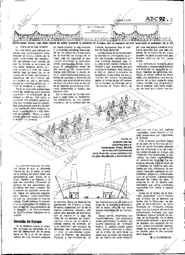 ABC SEVILLA 01-02-1990 página 40