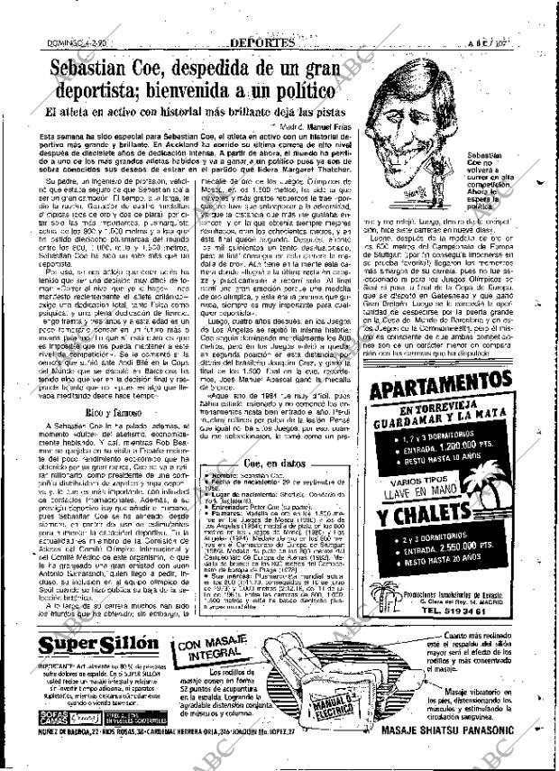 ABC MADRID 04-02-1990 página 107