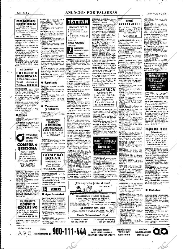 ABC MADRID 04-02-1990 página 128