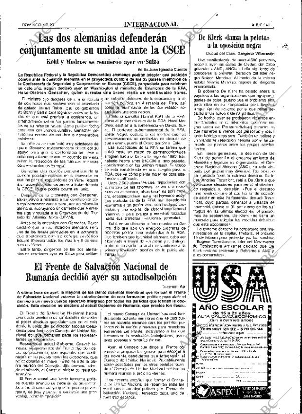 ABC MADRID 04-02-1990 página 41