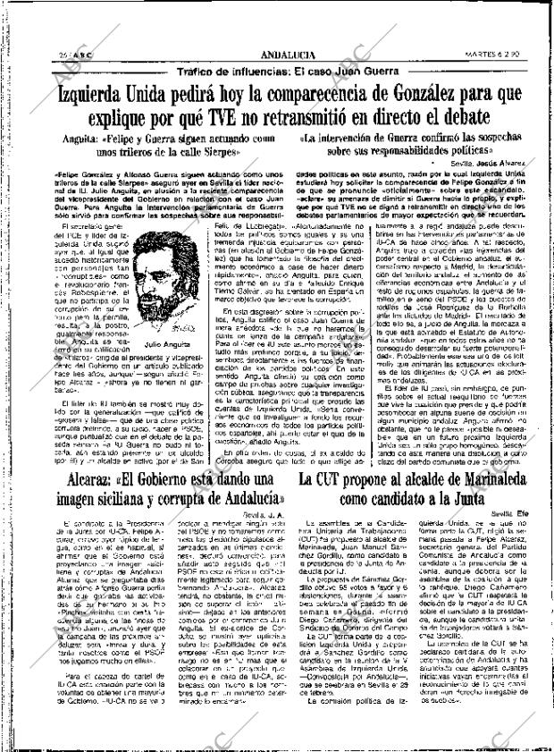 ABC SEVILLA 06-02-1990 página 26