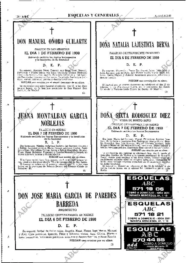 ABC MADRID 08-02-1990 página 100