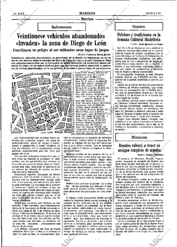 ABC MADRID 08-02-1990 página 40