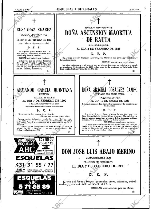 ABC MADRID 08-02-1990 página 99