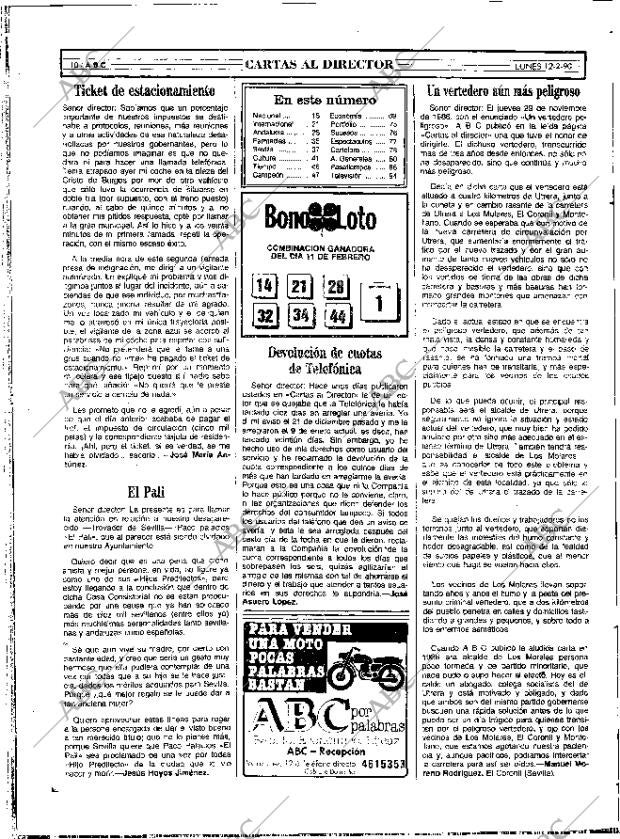 ABC SEVILLA 12-02-1990 página 10