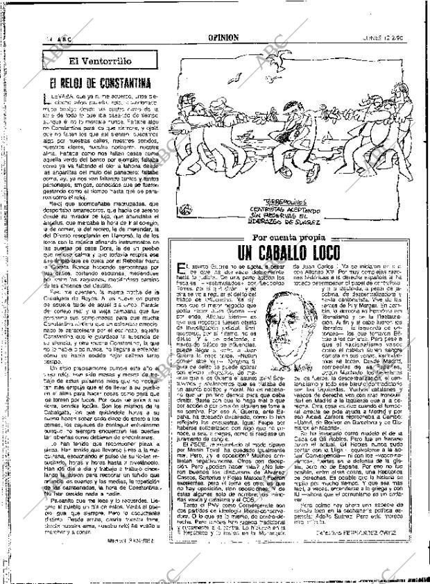 ABC SEVILLA 12-02-1990 página 14