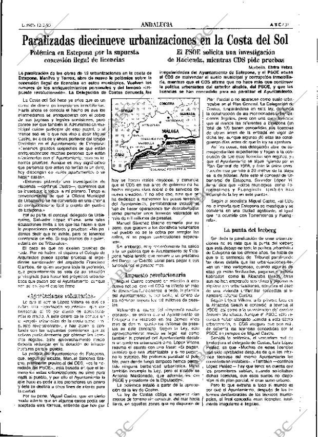 ABC SEVILLA 12-02-1990 página 31