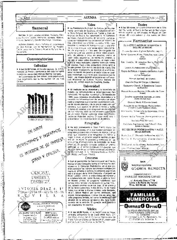 ABC SEVILLA 12-02-1990 página 34