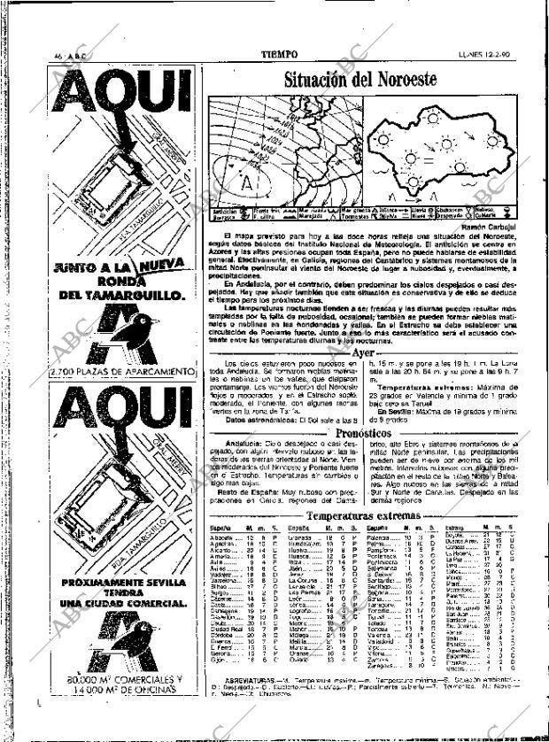 ABC SEVILLA 12-02-1990 página 46