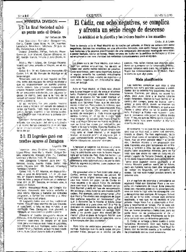 ABC SEVILLA 12-02-1990 página 52