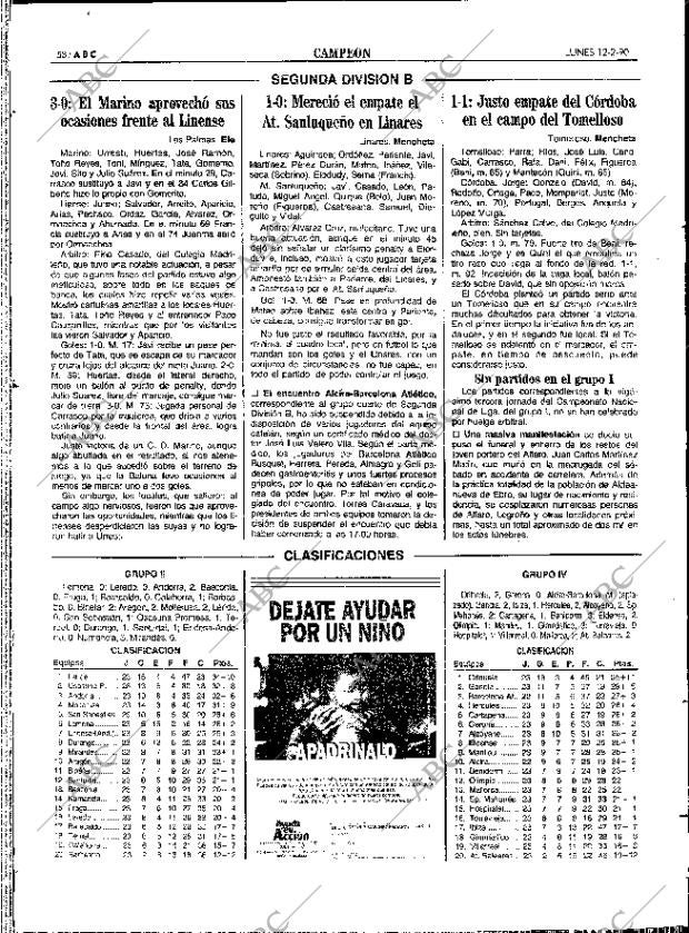 ABC SEVILLA 12-02-1990 página 58