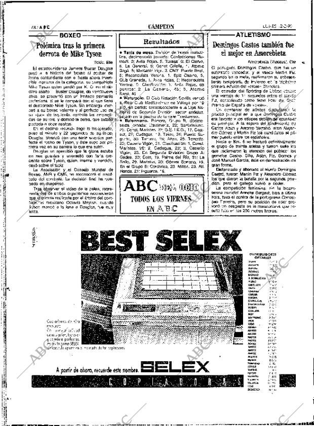 ABC SEVILLA 12-02-1990 página 68
