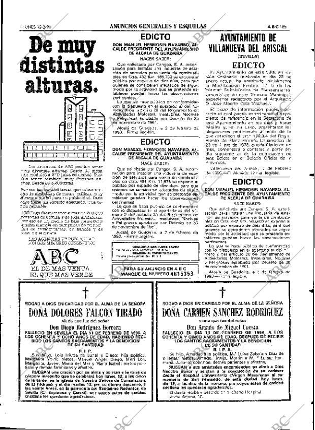 ABC SEVILLA 12-02-1990 página 85