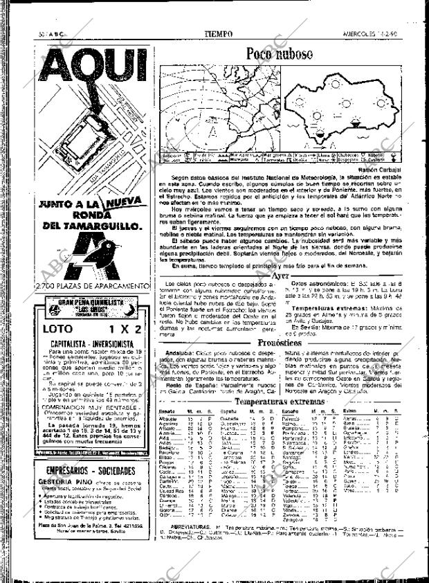 ABC SEVILLA 14-02-1990 página 50