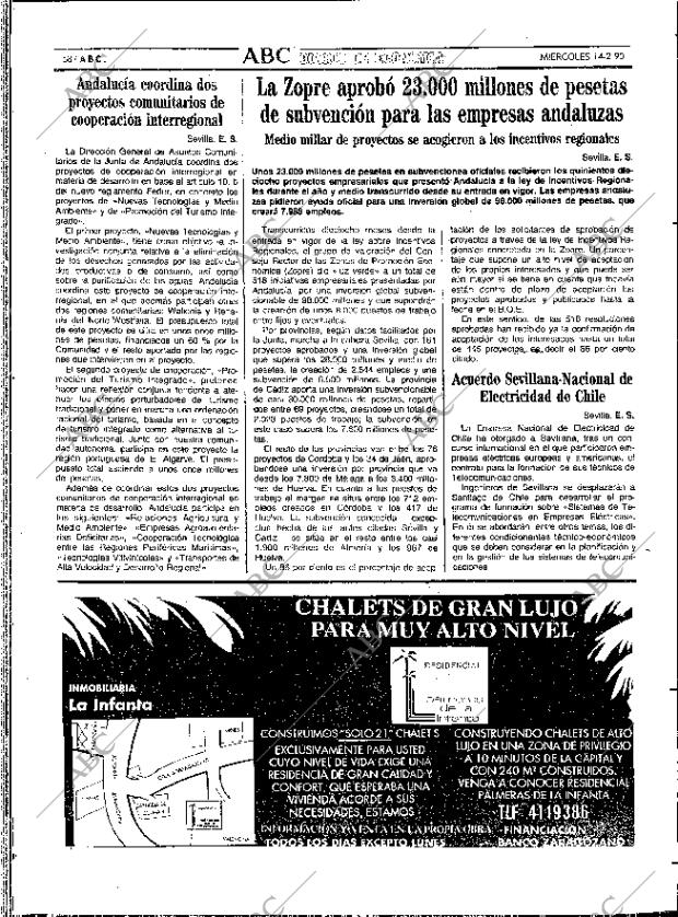 ABC SEVILLA 14-02-1990 página 58