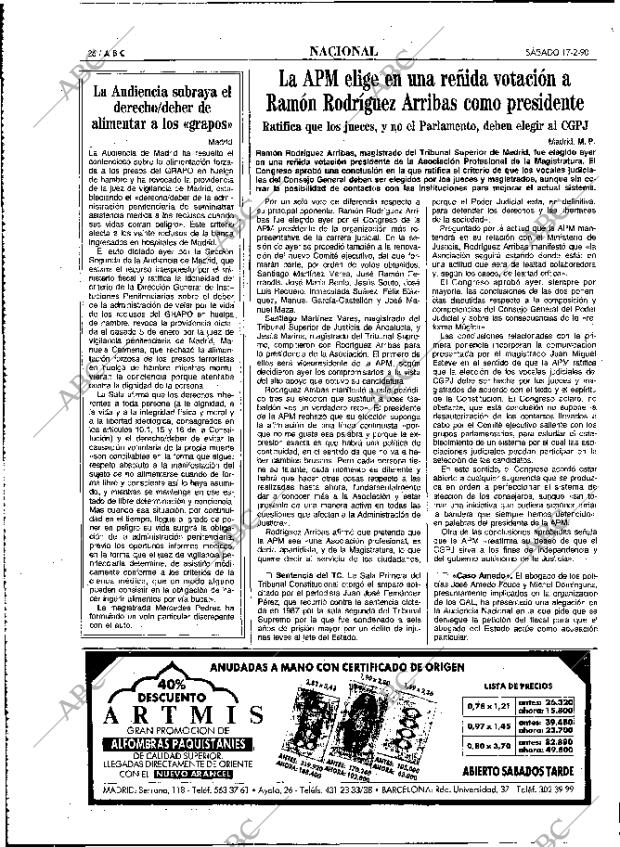 ABC MADRID 17-02-1990 página 26