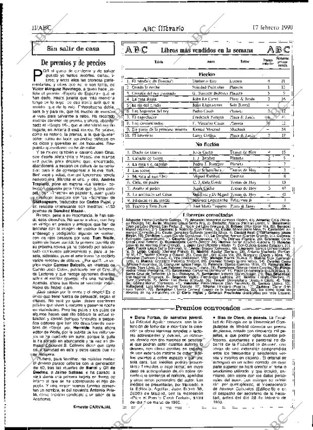 ABC MADRID 17-02-1990 página 58