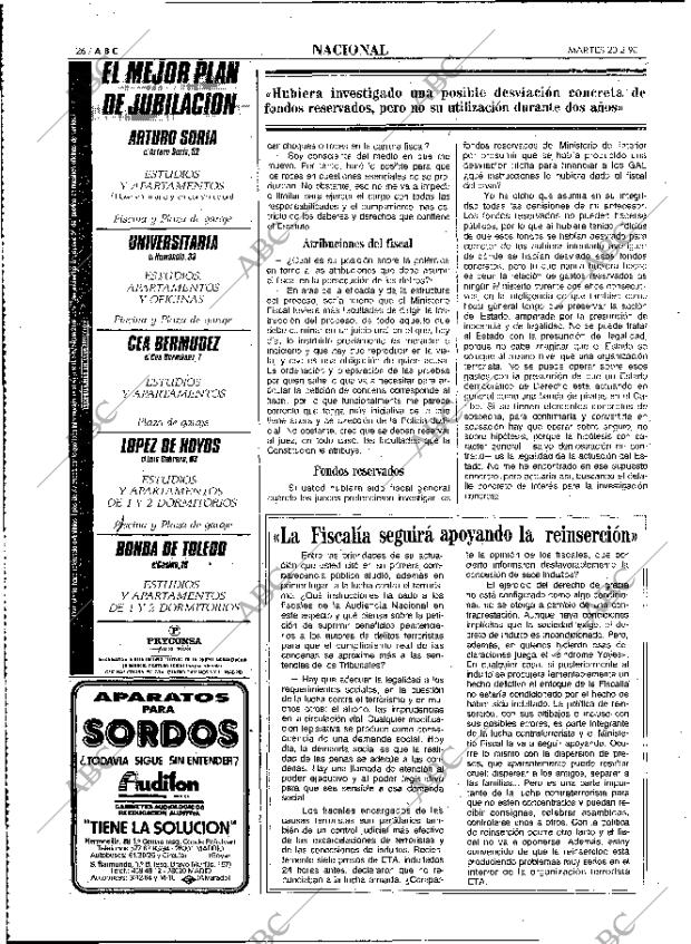 ABC MADRID 20-02-1990 página 26