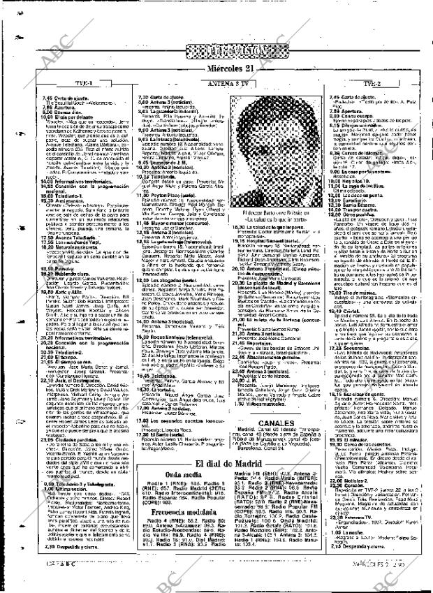 ABC MADRID 21-02-1990 página 134
