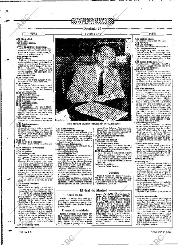ABC MADRID 25-02-1990 página 150