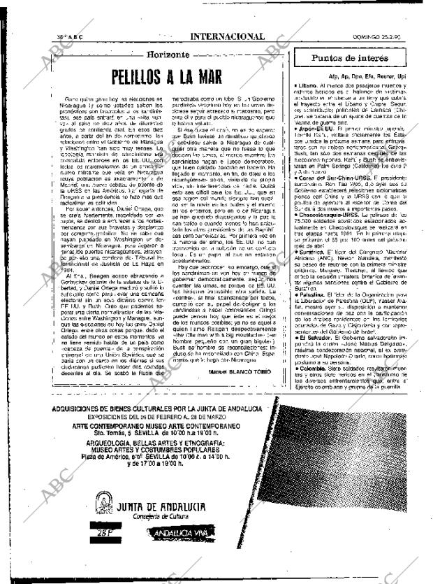 ABC MADRID 25-02-1990 página 38