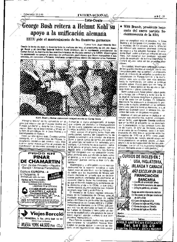 ABC MADRID 25-02-1990 página 39