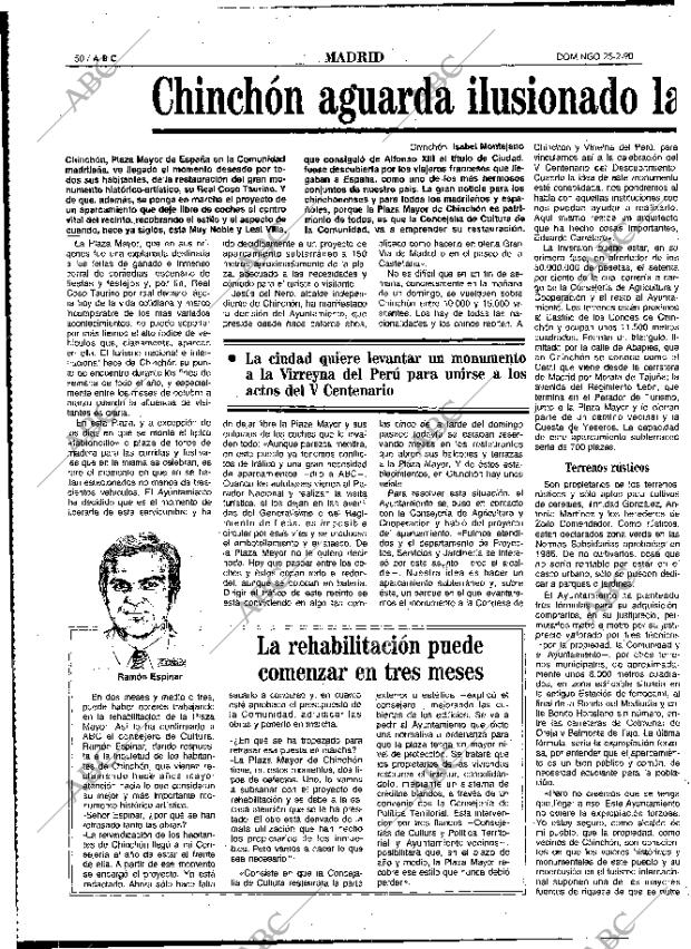 ABC MADRID 25-02-1990 página 50