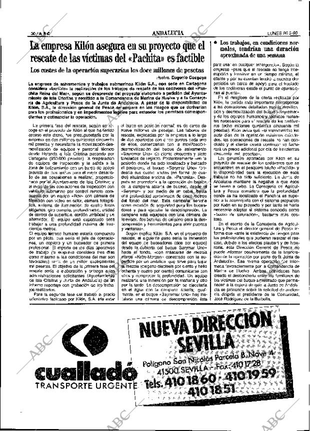 ABC SEVILLA 26-02-1990 página 30