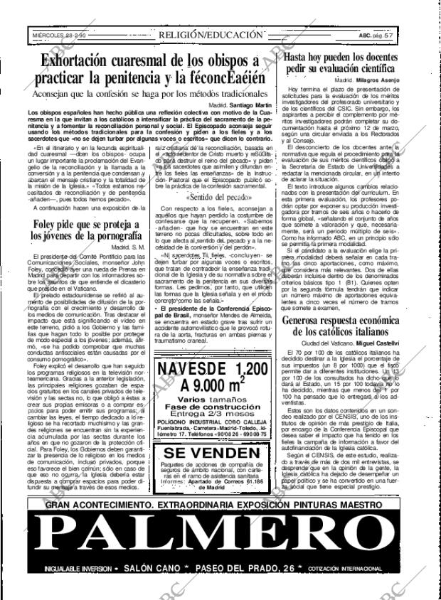 ABC MADRID 28-02-1990 página 57