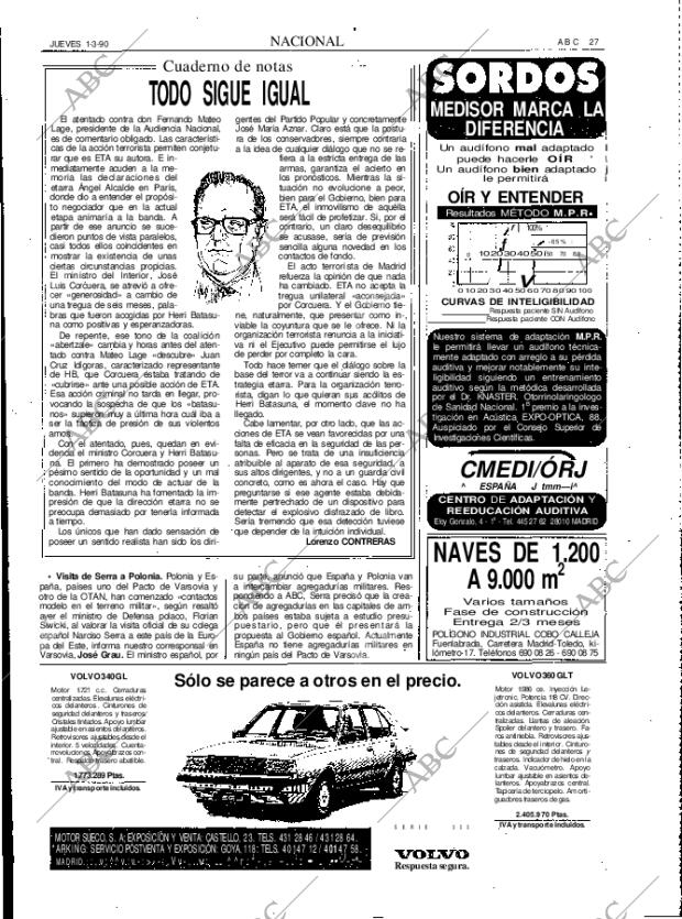 ABC MADRID 01-03-1990 página 27