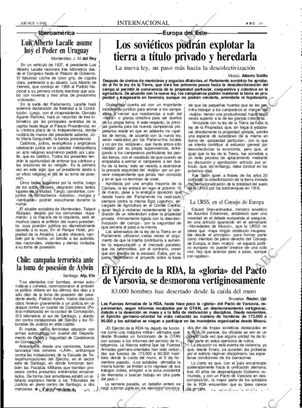 ABC MADRID 01-03-1990 página 31