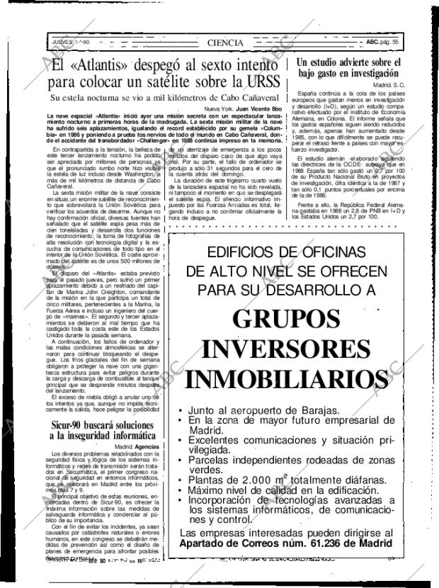 ABC MADRID 01-03-1990 página 55