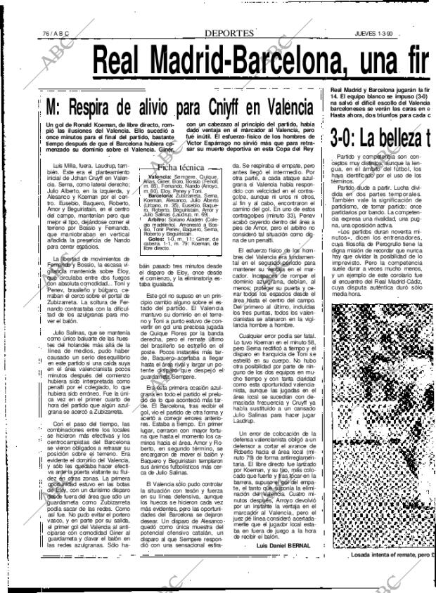 ABC MADRID 01-03-1990 página 76