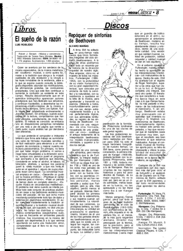 ABC MADRID 01-03-1990 página 92