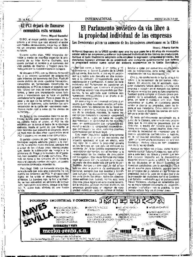 ABC SEVILLA 07-03-1990 página 28