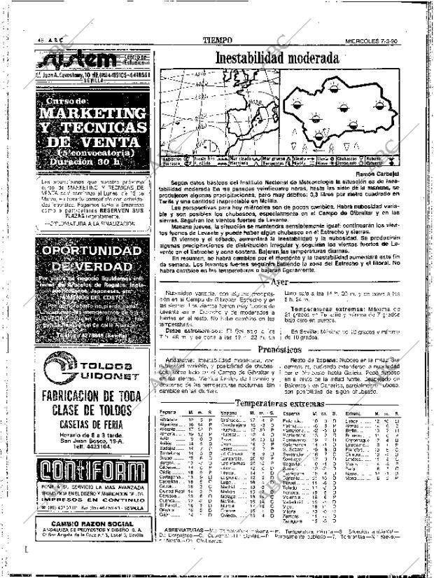ABC SEVILLA 07-03-1990 página 46