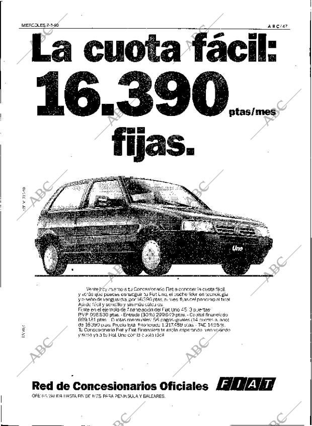 ABC SEVILLA 07-03-1990 página 47