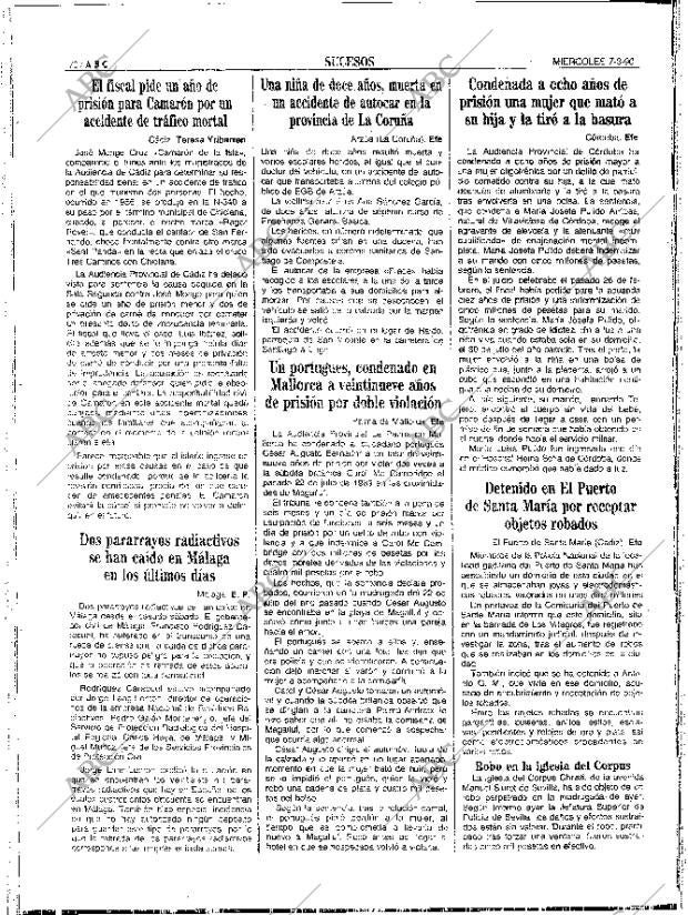 ABC SEVILLA 07-03-1990 página 70