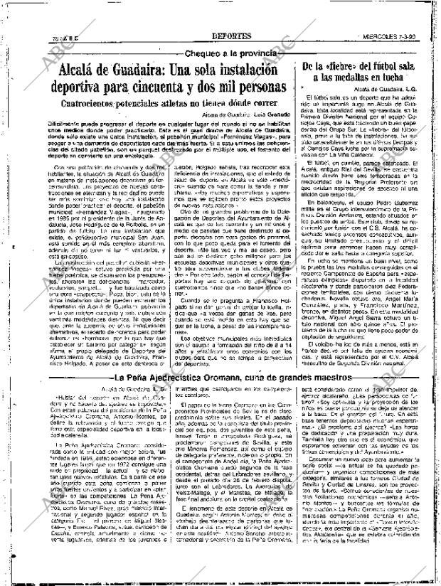 ABC SEVILLA 07-03-1990 página 76