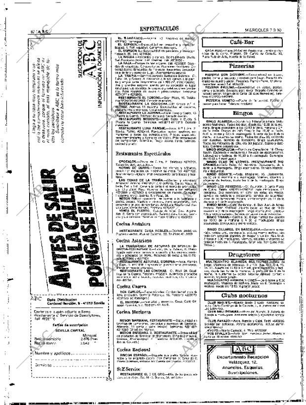ABC SEVILLA 07-03-1990 página 82