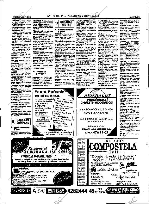 ABC SEVILLA 07-03-1990 página 85