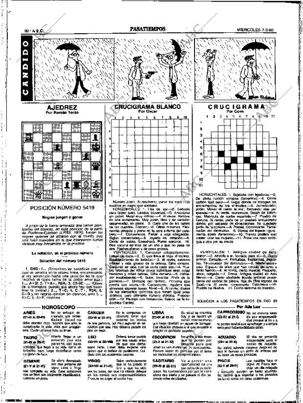 ABC SEVILLA 07-03-1990 página 90