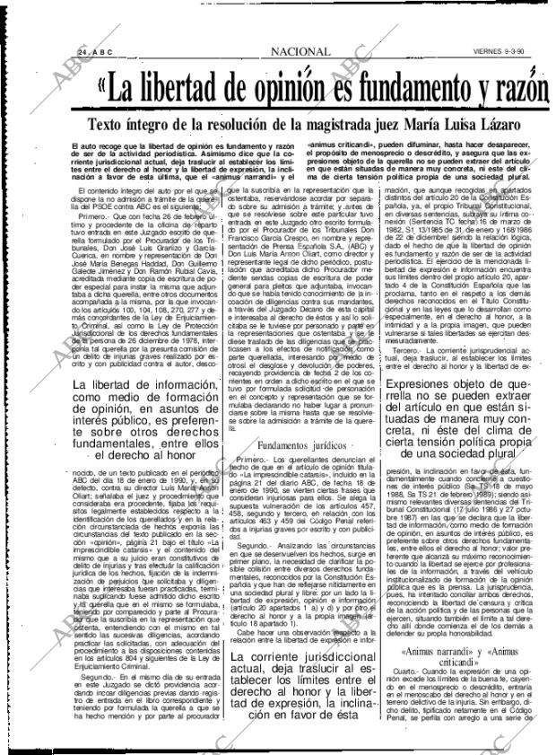ABC MADRID 09-03-1990 página 24