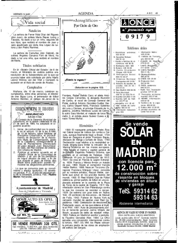 ABC MADRID 09-03-1990 página 49