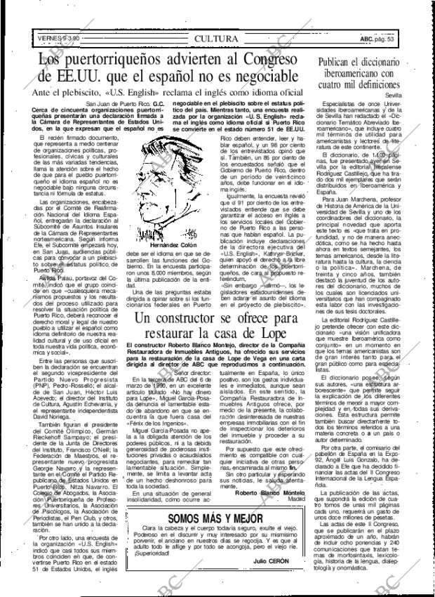 ABC MADRID 09-03-1990 página 53